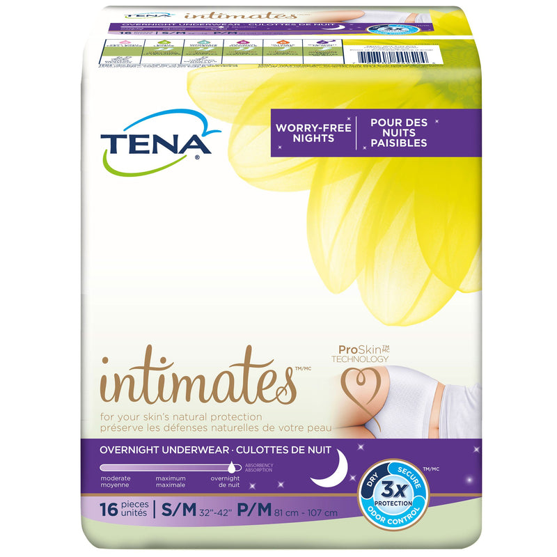 Tena® Intimates Overnight Absorbent Underwear, Medium