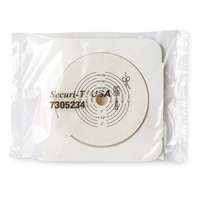 Securi-T® Ostomy Wafer With Up to 2¼ Inch Stoma Opening