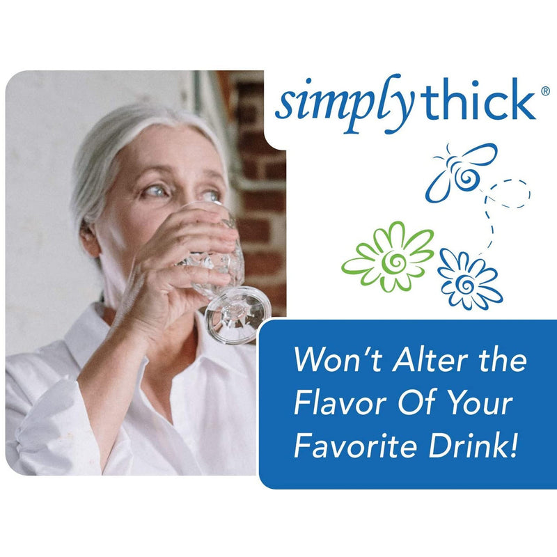 SimplyThick® Easy Mix™ Food and Beverage Thickener, Unflavored Gel, Honey Consistency