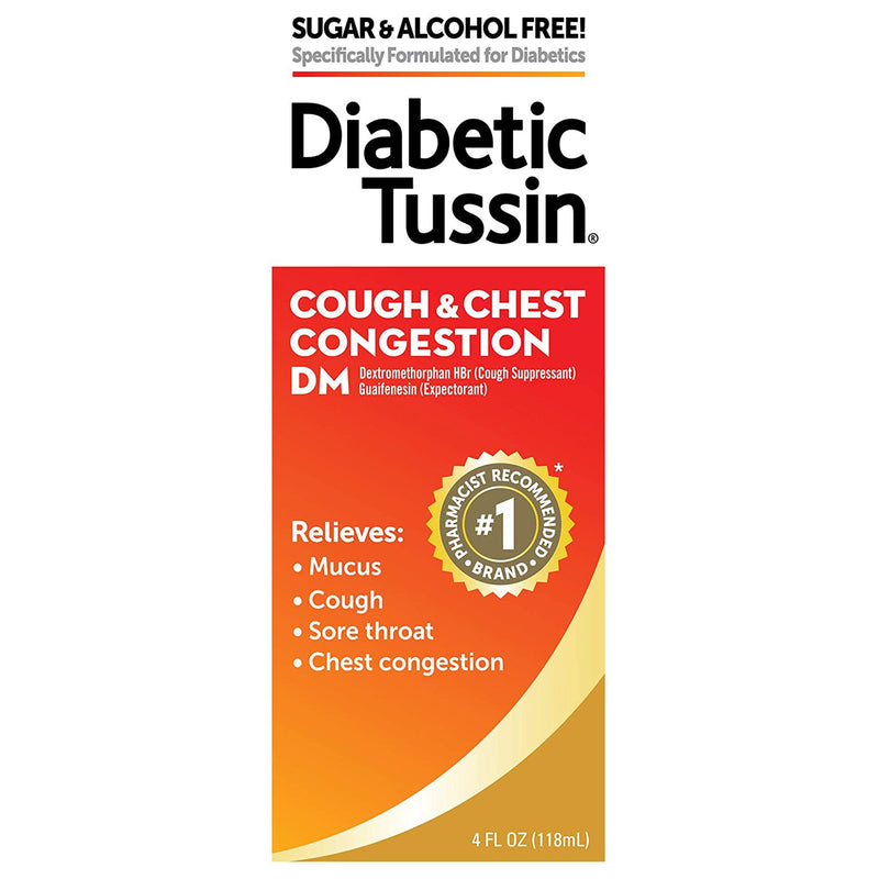 Diabetic Tussin® Guaifenesin Cold and Cough Relief