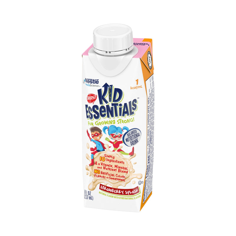 Boost® Kid Essentials™ Strawberry Pediatric Oral Supplement, 8 oz. Carton, 24 per Case