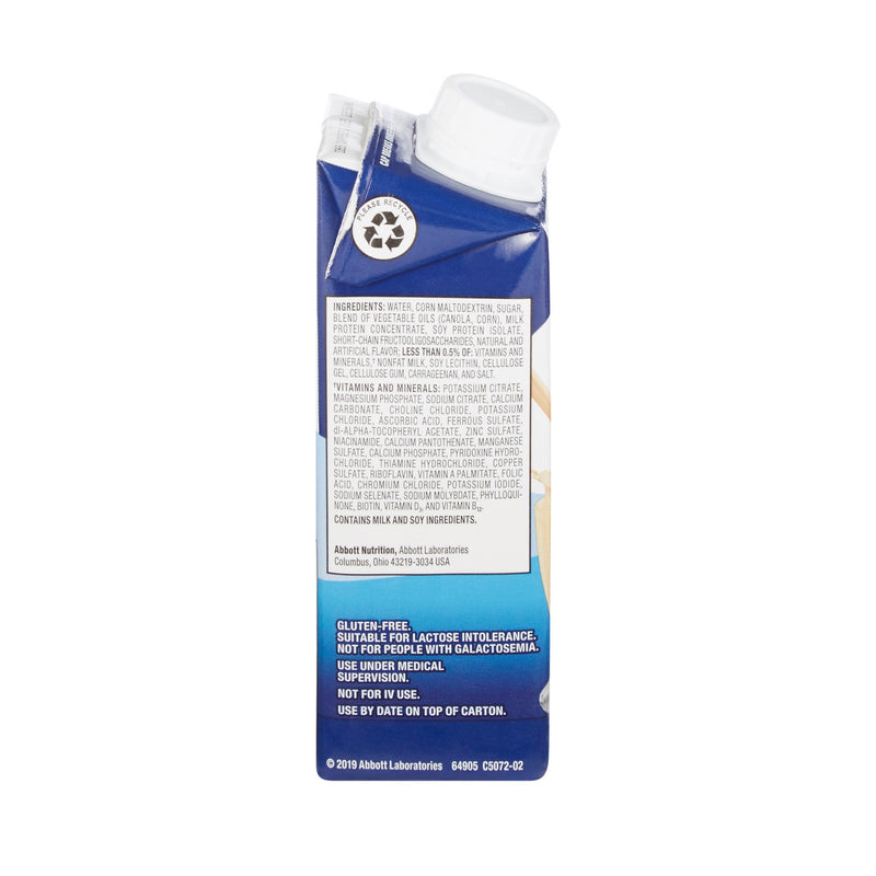 Ensure® Plus Vanilla Oral Supplement, 8 oz. Carton