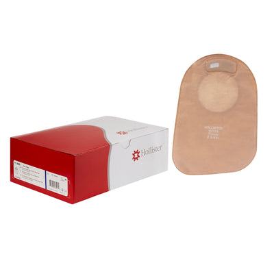 New Image™ Two-Piece Closed End Beige Filtered Ostomy Pouch, 9 Inch Length, 2¾ Inch Flange