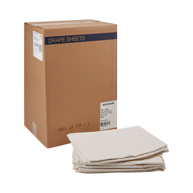 McKesson Nonsterile Physical Exam General Purpose Drape, 40 W x 48 L Inch