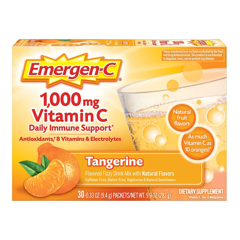 Emergen-C® Tangerine Oral Supplement, 0.3 oz. Packet