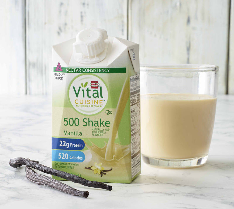 Vital Cuisine® 500 Shake Vanilla Oral Supplement, 8.45 oz. Carton