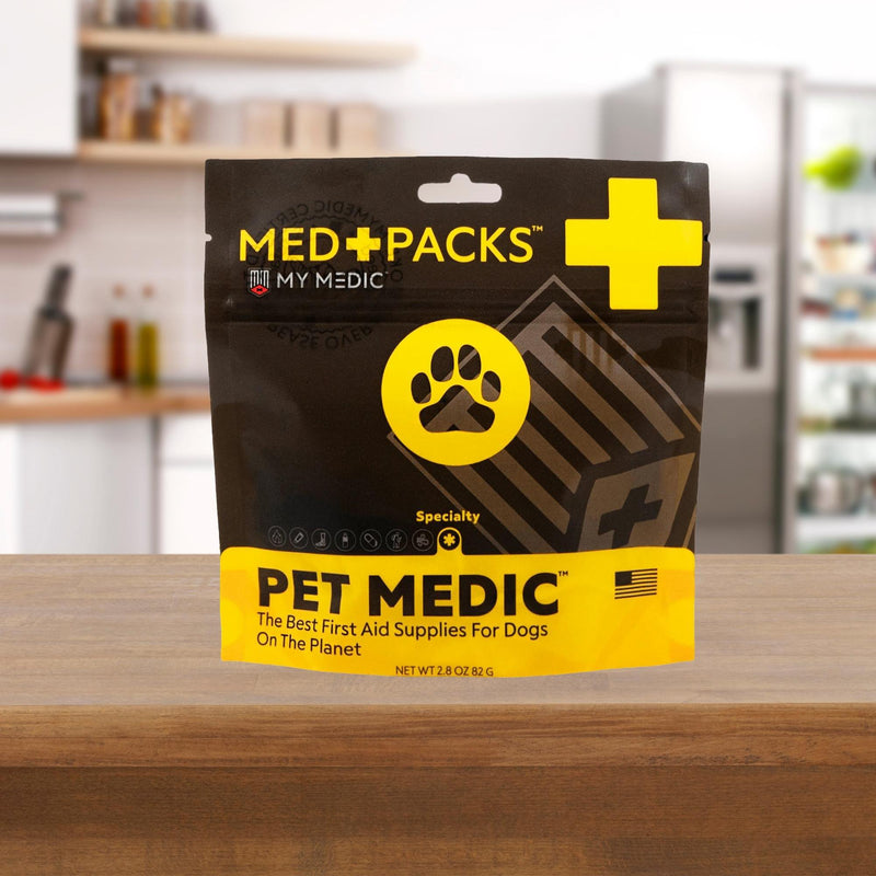 My Medic Med Packs First Aid Kit for Pets - Dog Injury Supplies in Portable Pouch