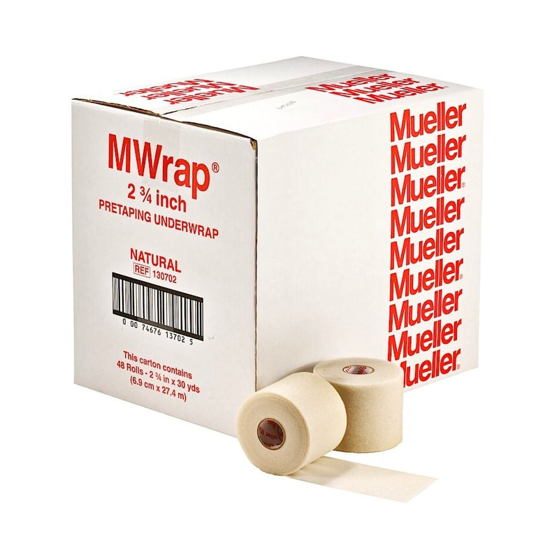 MWrap® Foam Athletic Underwrap Tape, 2-3/4 Inch x 30 Yard, Off White