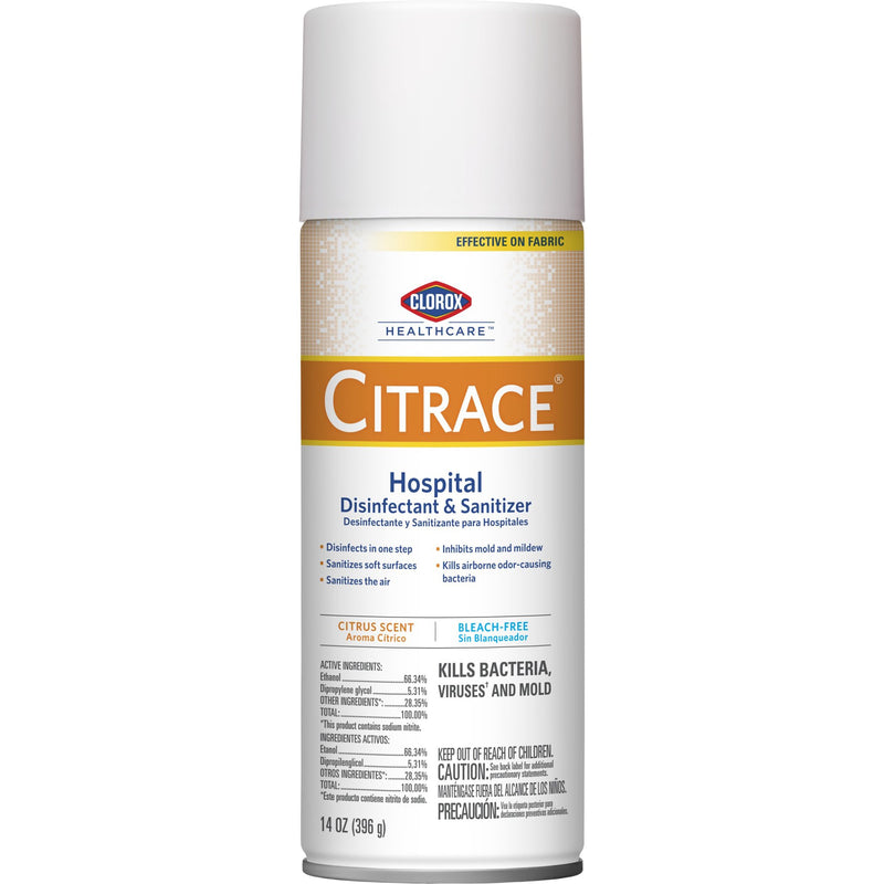 Clorox Healthcare Citrace Surface Disinfectant, Citrus Scent, 14 oz