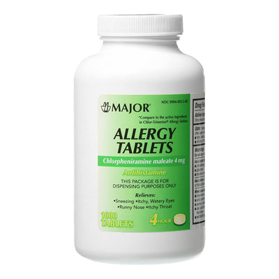 Major® Chlorpheniramine Maleate Allergy Relief