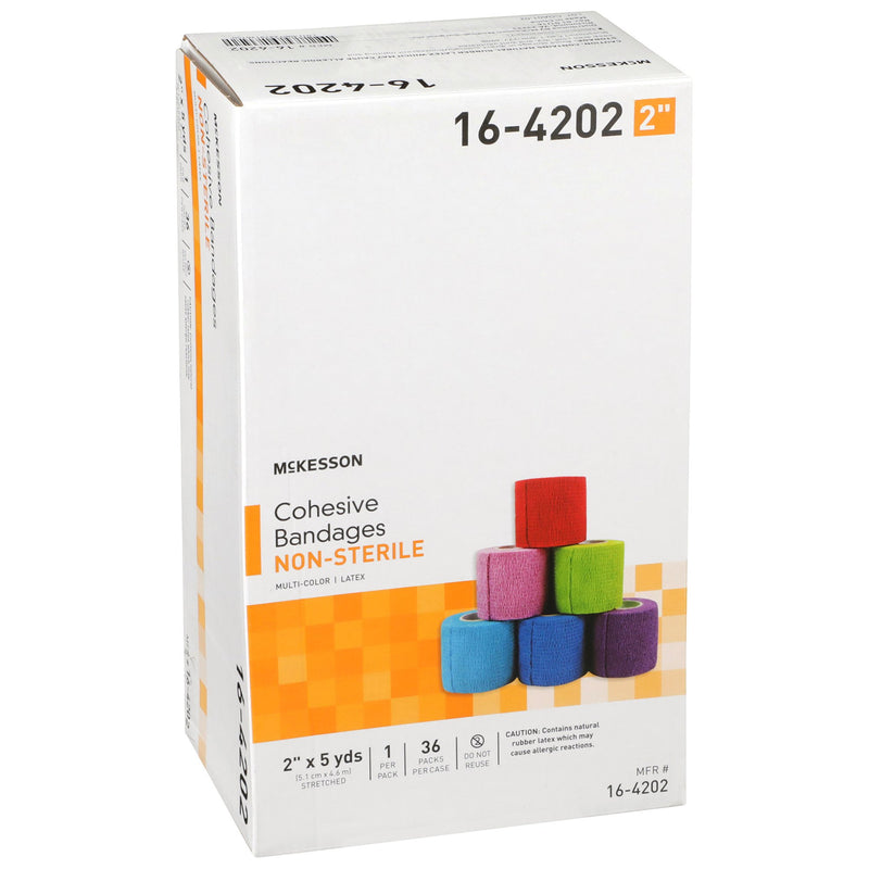 McKesson Self-adherent Closure Cohesive Bandage, 2 Inch x 5 Yard
