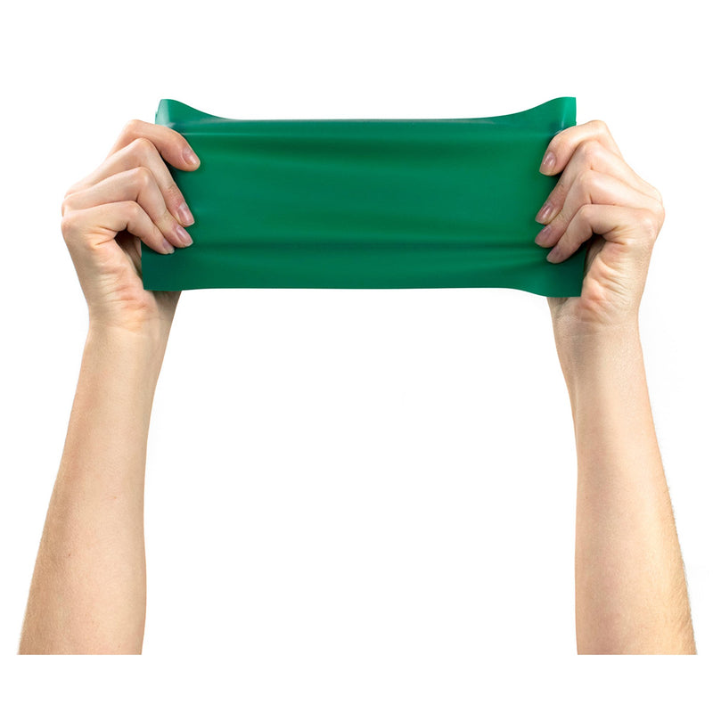 McKesson Exercise Resistance Band, Green, 5 Inch x 50 Yard, Medium Resistance