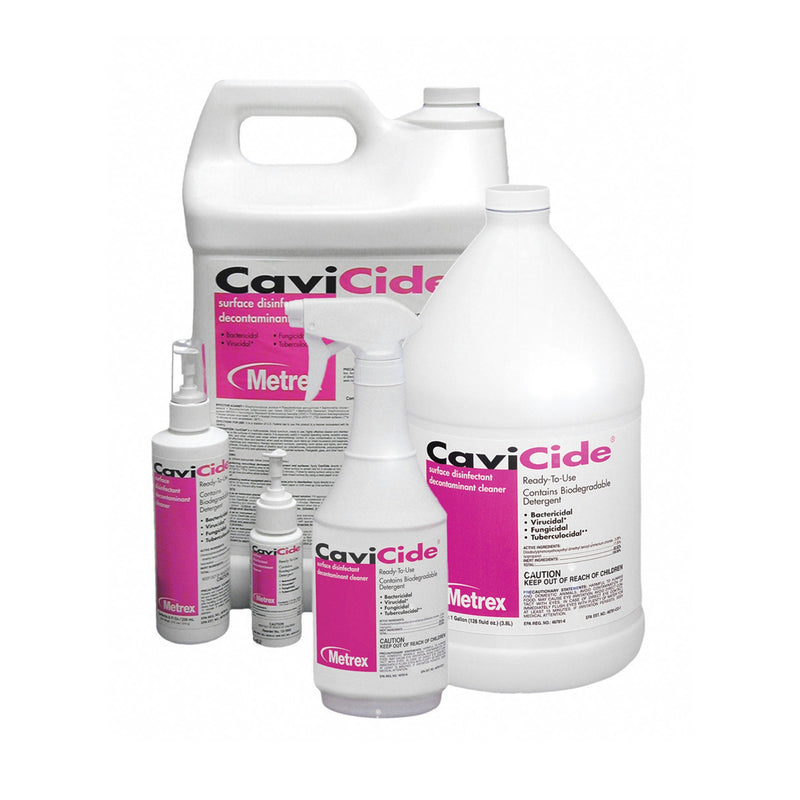 CaviCide Surface Disinfectant Cleaner, Alcohol-Based Liquid, Non-Sterile, 2 oz. Bottle, Alcohol Scent