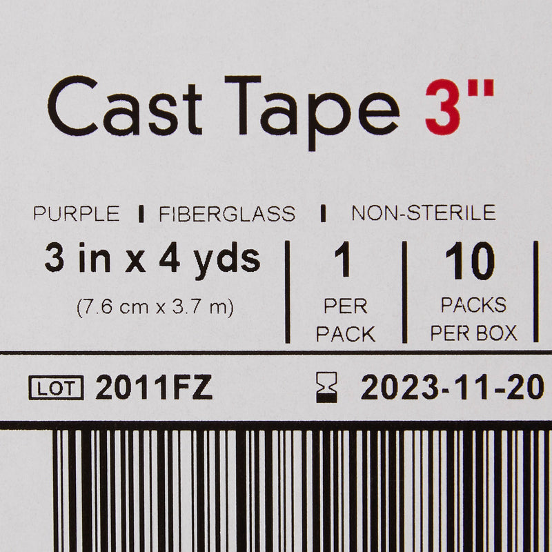 McKesson Purple Cast Tape, 3 Inch x 4 Yard