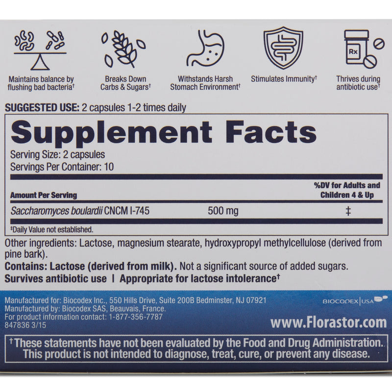 Florastor® Probiotic Dietary Supplement