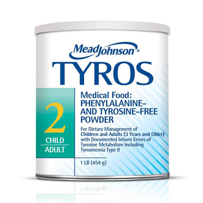 Tyros 2 Mixed Berry Flavor Tyrosinemia Oral Supplement, 1 lb. Can