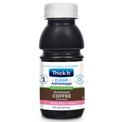 Thick-It® Clear Advantage® Nectar Consistency Coffee Thickened Decaffeinated Beverage, 8-ounce Bottle