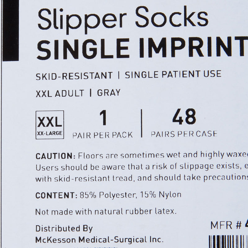 McKesson Terries™ Slipper Socks, 2X-Large