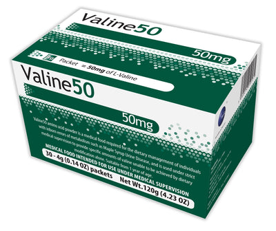 Valine 50 MSUD Oral Supplement, 4-gram Packet