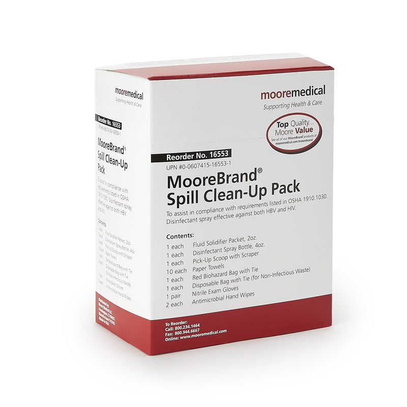 McKesson Bloodborne Pathogen Spill Clean-Up Pack