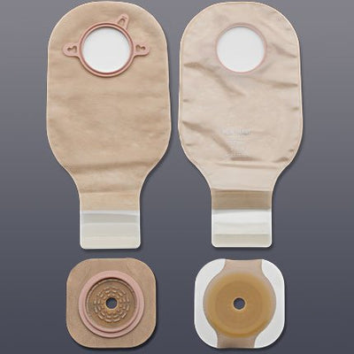 New Image™ Two-Piece Drainable Clear Ileostomy /Colostomy Kit, 12 Inch Length, 4 Inch Flange