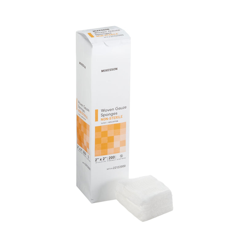 McKesson NonSterile Gauze Sponge, 2 x 2 Inch