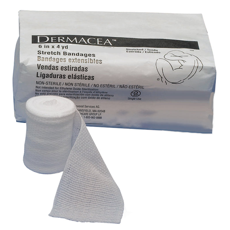 Dermacea™ Sterile Conforming Bandage, 6 Inch x 4 Yard