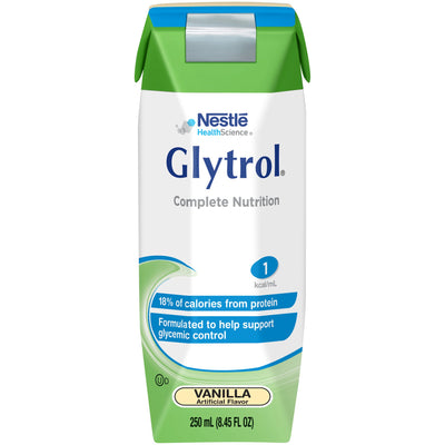 Glytrol® Vanilla Ready to Use Tube Feeding Formula, 8.45 oz. Carton