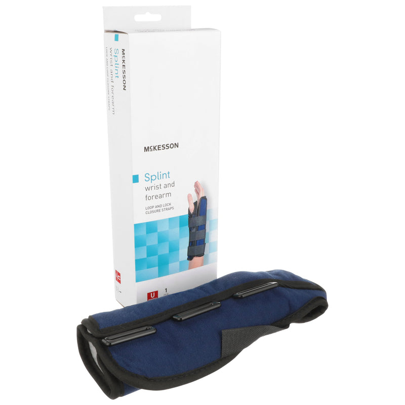 McKesson Right Wrist / Forearm Splint, One Size Fits Most