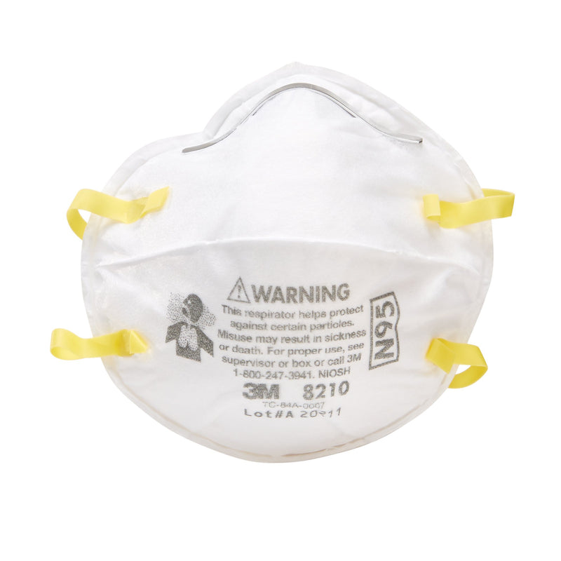 3M Industrial N95 Particulate Respirator Mask, 1 Size