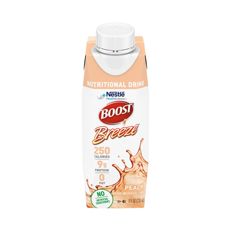 Boost Breeze® Peach Oral Supplement, 8 oz. Carton