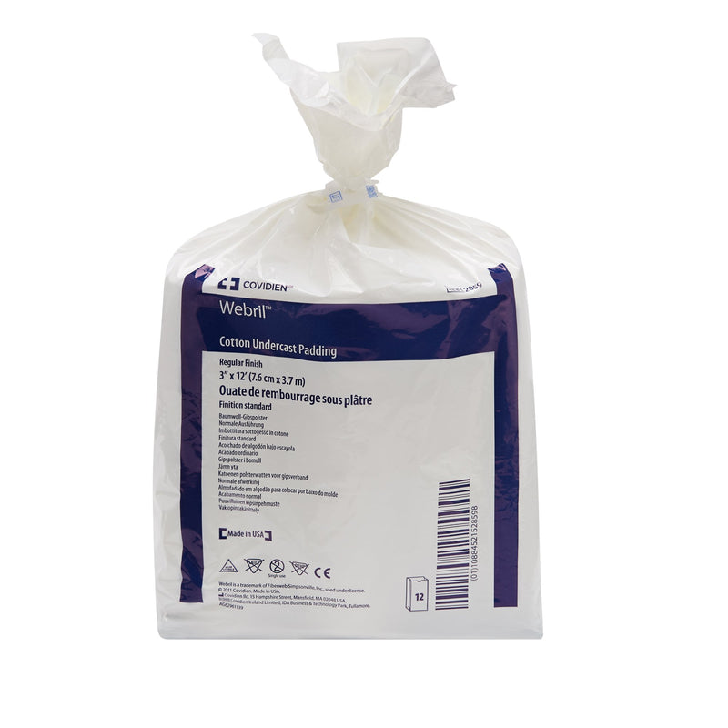 Webril Undercast Cotton Cast Padding, NonSterile