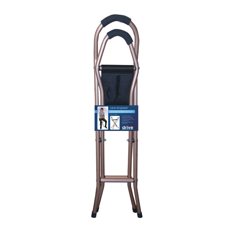 drive™ Bronze Quad Cane with Sling Seat