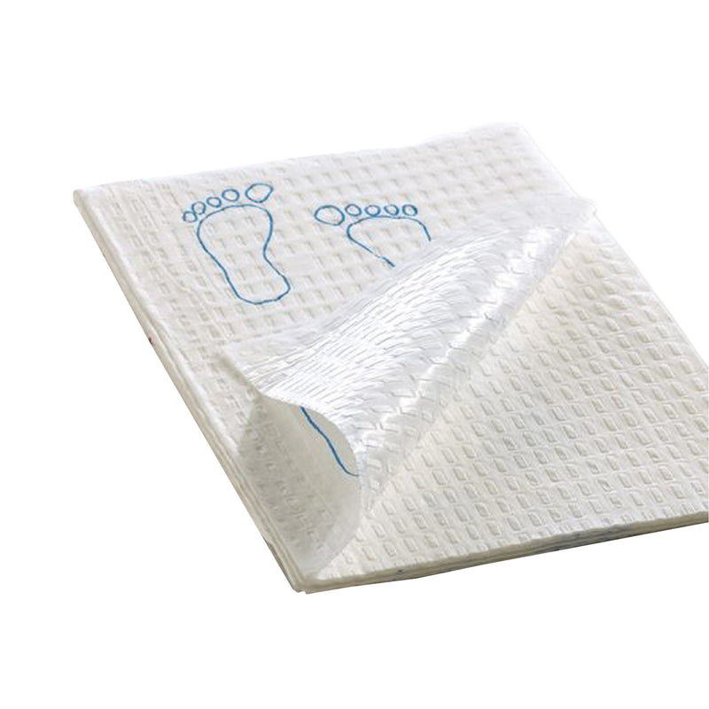 Footprint® Blue & White Procedure Towel, 500 per Case