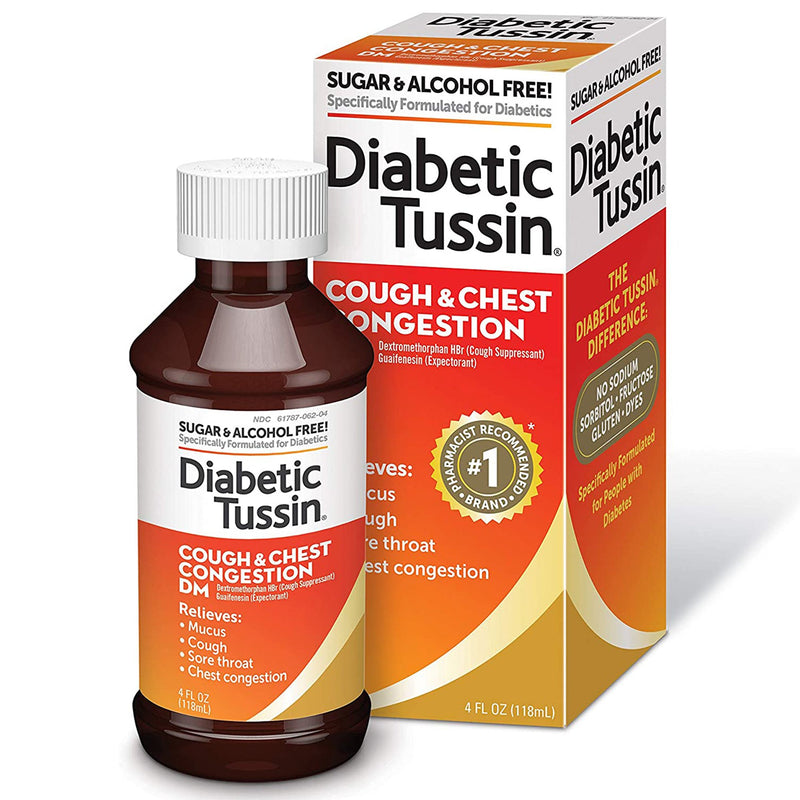 Diabetic Tussin® Guaifenesin Cold and Cough Relief