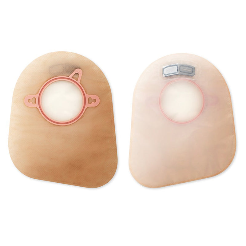 New Image™ Two-Piece Closed End Beige Filtered Ostomy Pouch, 7 Inch Length, 1¾ Inch Flange