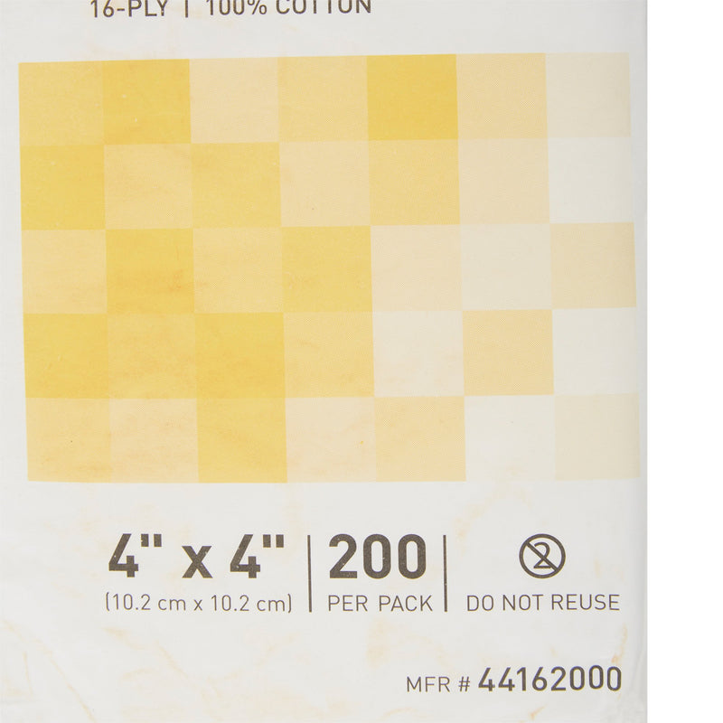 McKesson NonSterile Gauze Sponge, 4 x 4 Inch