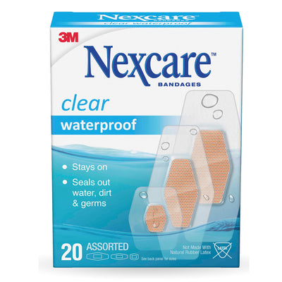 3M™ Nexcare™ Waterproof Adhesive Strip, Assorted Sizes