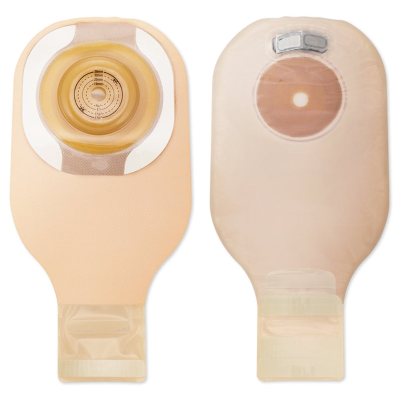 Premier™ Flextend™ One-Piece Drainable Beige Filtered Ostomy Pouch, 12 Inch Length, 1½ Inch Stoma