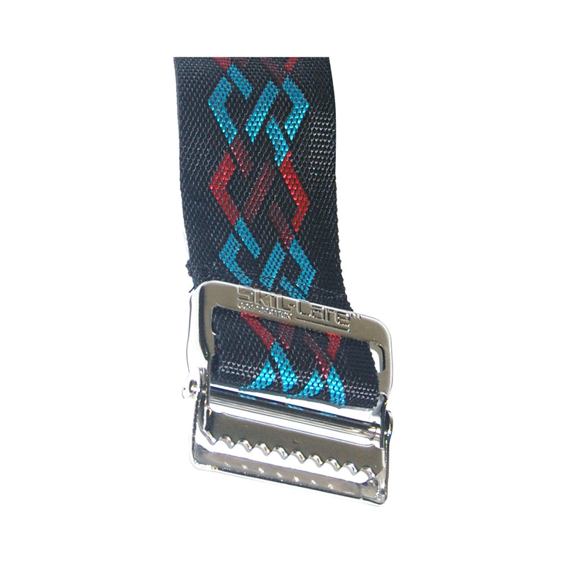 SkiL-Care™ Nylon Gait Belt with Metal Buckle, Geo-Pattern A