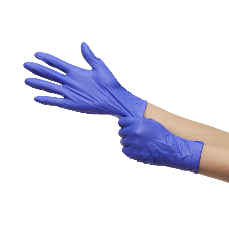 McKesson Confiderm® 3.0 Nitrile Exam Glove, Medium, Blue