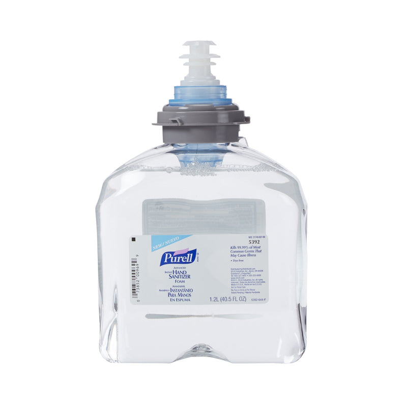 Purell Advanced Hand Sanitizer,1,200 mL, Ethyl Alcohol, Foaming Dispenser Refill Bottle