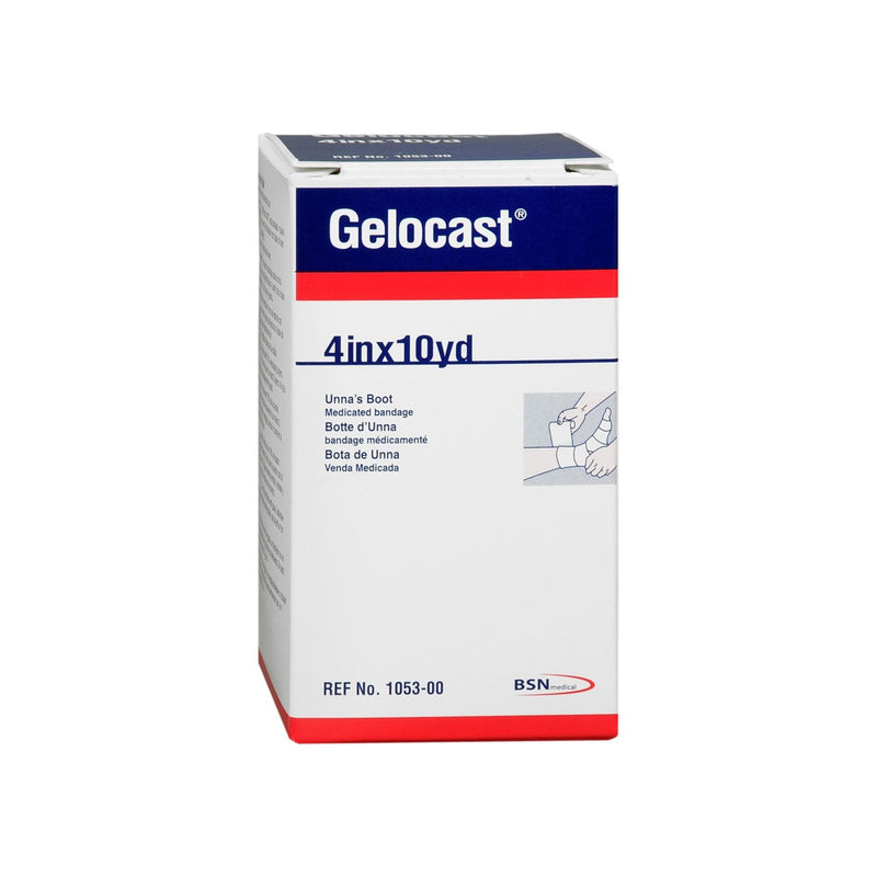 Gelocast® Unna Boot with Calamine, 4 Inch x 10 Yard