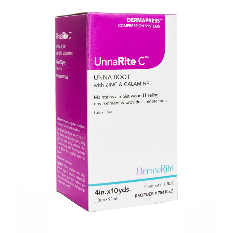 UnnaRite C™ Unna Boot with Calamine and Zinc Oxide, 3 Inch x 10 Yard