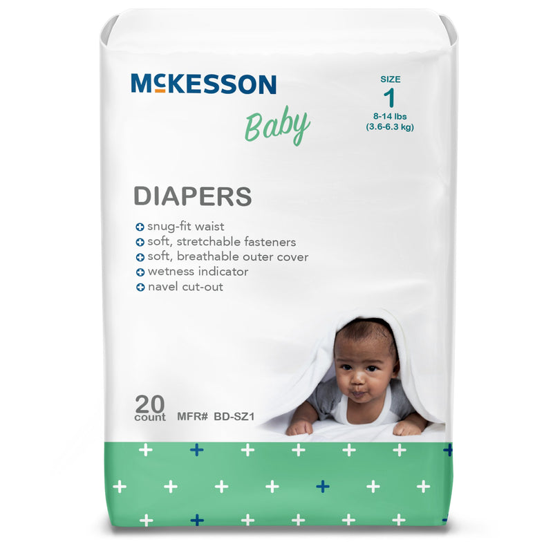 McKesson Baby Diapers, Size 1