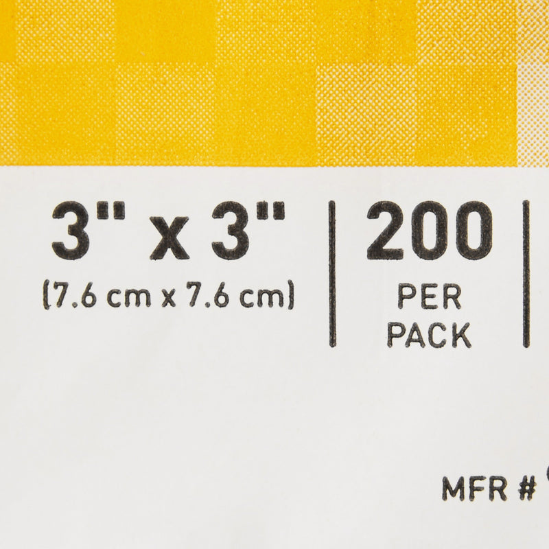 McKesson NonSterile Nonwoven Sponge, 3 x 3 Inch