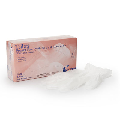 Trilon® Exam Glove, Extra Large, Clear
