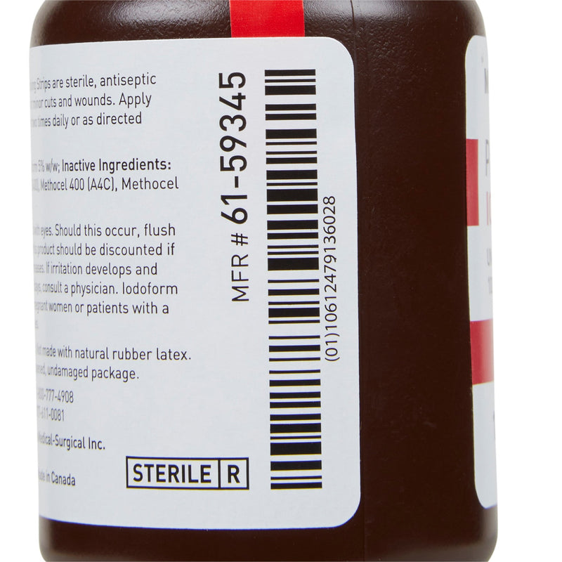 McKesson Iodoform Wound Packing Strip, 1 Inch x 5 Yard