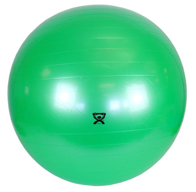 CanDo® Inflatable Exercise Ball, Green, 26 Inches
