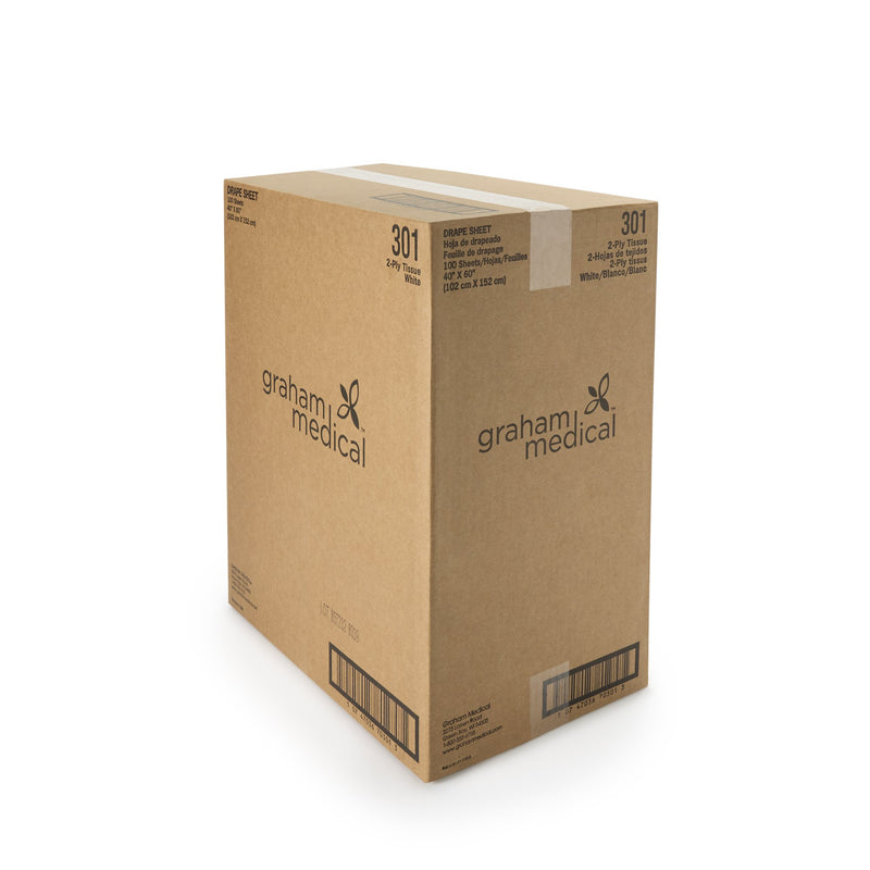 Graham Medical Nonsterile General Purpose Drape, 40 W x 60 L Inch